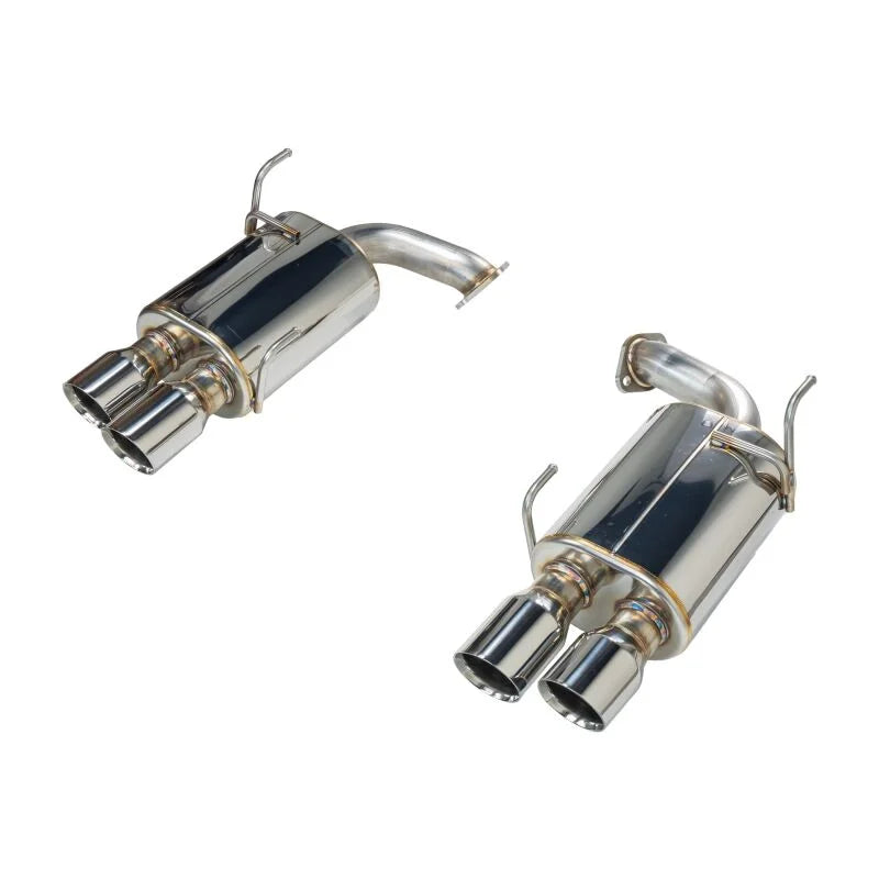 Remark 2022+ Subaru WRX VB Axle Back Exhaust w/Burnt Stainless Steel Dual Wall Tip - Side View
