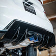Load image into Gallery viewer, Remark 2023+ Honda Civic Type-R (FL5) Sports Touring Catback Titanium Exhaust/SUS304 Front Pipe - Side View