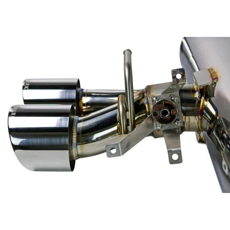 Remark 2023+ Toyota GR Corolla Elite Spec Quad Tip Catback Exhaust - Back View
