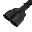 Load image into Gallery viewer, Remark Axle Back Exhaust Stainless Steel Single Wall Tip 4in Cerakote Black fits 2015-2022 Subaru WRX STI VA - Detail View