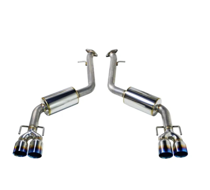 Remark Axleback Exhaust - SS Double Wall Burnt Tip (Muffler Version) fits 2017-2020 Lexus IS200 / IS300 / IS350