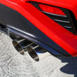 Load image into Gallery viewer, Remark RMK Designs Carbon Fiber Exhaust Finisher - Gloss Finish fits 2022+ Subaru WRX - Side View