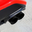 Load image into Gallery viewer, Remark RMK Designs Carbon Fiber Exhaust Finisher - Gloss Finish fits 2022+ Subaru WRX - Detail View