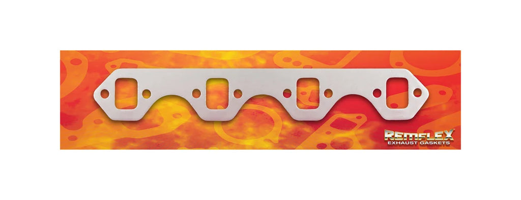 Remflex Exhaust Gasket Set - SBF 289-351W w/Square Ports 3029