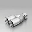 Load image into Gallery viewer, Remus 2005 Seat Toledo 1.6L 76mm Straight Cut Chromed Tail Pipe (Single)