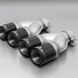 Load image into Gallery viewer, Remus 2006 Peugeot 207 1.4L/1.6L 84mm Black Chrome Straight w/Carbon Insert Tail Pipe Set
