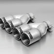 Load image into Gallery viewer, Remus 2006 Peugeot 207 3 &amp; 5 Door 1.4L/1.6L HDI 84mm Straight w/Carbon Insert Tail Pipe Set