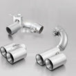 Load image into Gallery viewer, Remus 2012 BMW 3 Series F30 LCI Sedan / F31 LCI Touring Chrome 76mm Straight Cut Tail Pipe Set