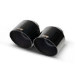 Load image into Gallery viewer, Remus 2019 Toyota GR Supra 115mm Angled Stamped Black Chrome Tail Pipe Set