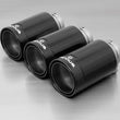 Load image into Gallery viewer, Remus 98mm Black Chrome Tail Pipe Set (Triple Tip) fits 2018 Honda Civic Type-R FK8 2.0T