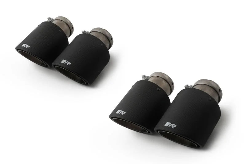 Remus Carbon 102mm Angled Titanium Internals Tail Pipe Set (Quad Tips)