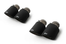 Load image into Gallery viewer, Remus Carbon 102mm Angled Titanium Internals Tail Pipe Set (Quad Tips)