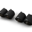 Load image into Gallery viewer, Remus Carbon 102mm Short Style Angled w/Titanium Internals Tail Pipe Set (Quad Tips)