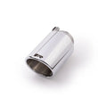 Load image into Gallery viewer, Remus Stainless Steel 102mm Angled Rolled Edge Chrome w/Adjustable Clamp Tail Pipe (Single)