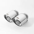 Load image into Gallery viewer, Remus Stainless Steel 102mm Short Style Straight Chrome Tail Pipe Set (Pair)