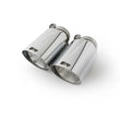 Load image into Gallery viewer, Remus Stainless Steel 102mm Straight Cut Chrome Tail Pipe Set (Quad Tips)