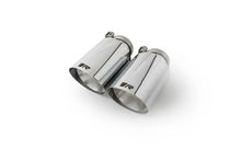Load image into Gallery viewer, Remus Stainless Steel 102mm Straight Cut Chrome Tail Pipe Set (Quad Tips)