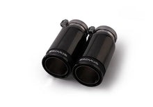 Load image into Gallery viewer, Remus Stainless Steel 84mm Black Chrome Straight w/Carbon Insert Tail Pipe Set (Pair)