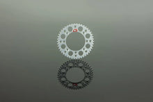 Load image into Gallery viewer, Renthal 02-17 Yamaha YZ85 Rear Grooved Sprocket -Silver 428-52P Teeth - Side View