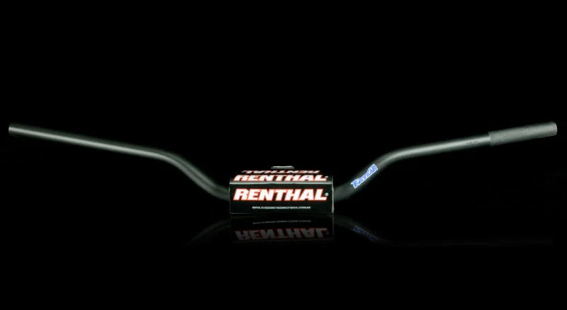 Renthal 09-12 KTM SX/ SX-F/ 06-13 Suz RM/ RMZ/ 18-21 Yamaha YZ-F Fatbar - Black - Side View