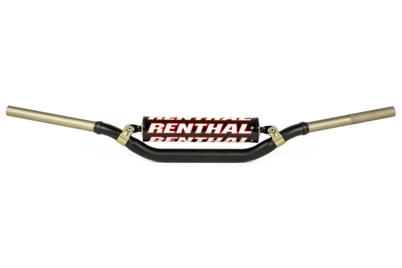 Renthal 09-12 KTM SX/SX-F/ 06-13 Suzuki RM/RMZ/ 18-21 Yamaha YZ-F 7/8 Twinwall Handlebar - Black - Installation View