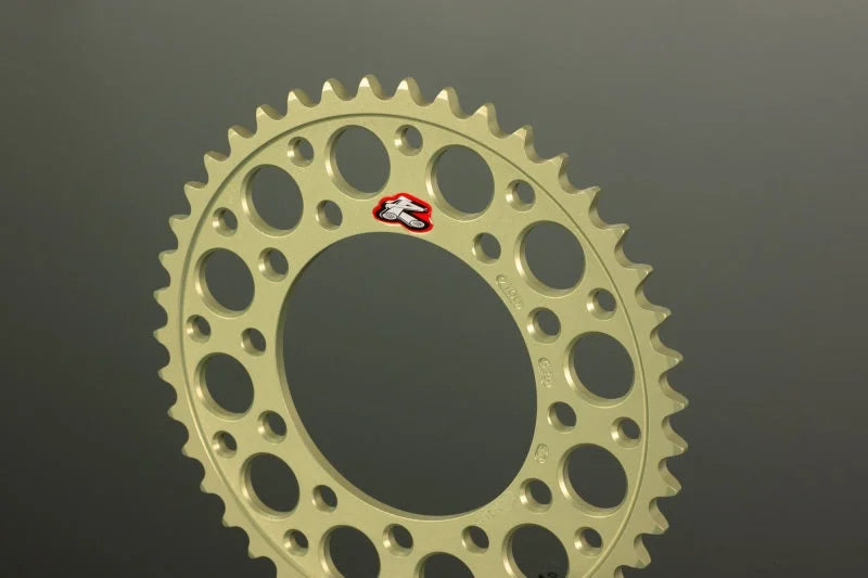 Renthal 11-18 Triumph Tiger 800 Rear Sprocket - Hard Anodized 525-50P Teeth