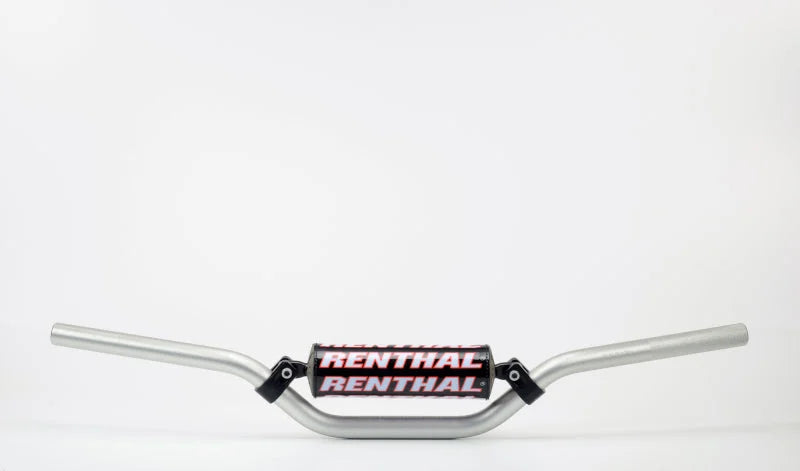 Renthal 12-19 KTM 50SX 7/8 in. Handlebar Mini - Silver - Main Product View