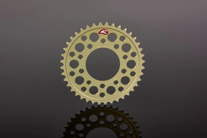 Renthal 17-24 Honda CMX500 Rear Sprocket - Hard Anodized 520-40P Teeth - Side View