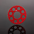 Load image into Gallery viewer, Renthal 2019 GasGAs TXE Rear Grooved Sprocket - Red 520-43P Teeth - Main Product View