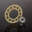Load image into Gallery viewer, Renthal 21+ Royal Enfield 350 Hunter/Meteor/Classic Reborn Rear Sprocket - 520-42P Teeth Hard And - Side View