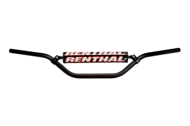 Renthal Enduro High 7/8 in. Handlebar - Black - Back View