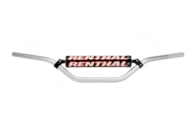 Renthal Enduro High 7/8 in. Handlebar - Silver - Main Product View