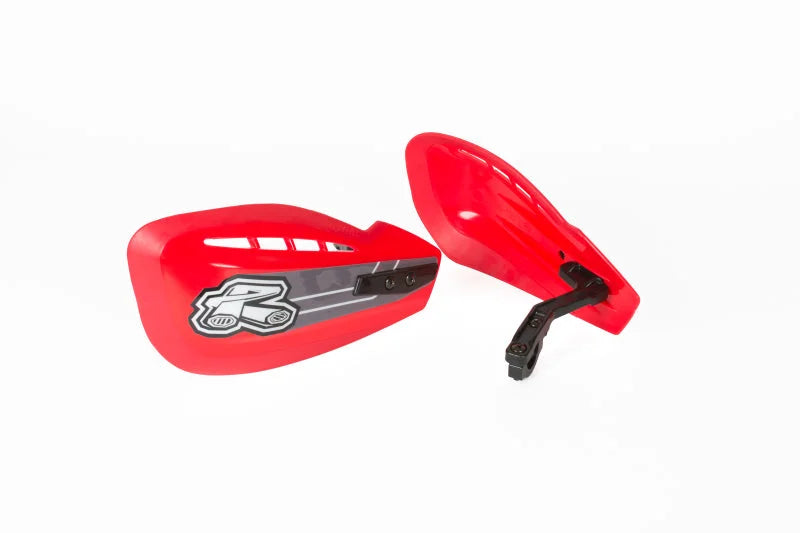 Renthal Handguard - Red - Side View