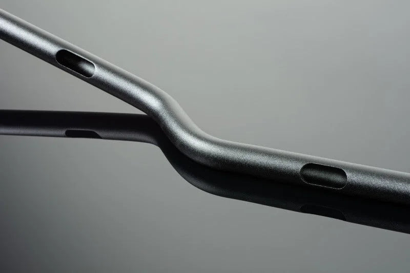 Renthal Harley Davidson 1 in. V-Twin Handlebar - Mid - Black - Side View
