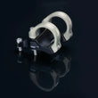 Load image into Gallery viewer, Renthal Integra 35 Handlebar Clamp 45 mm./ +10 Rise - Side View