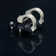 Load image into Gallery viewer, Renthal Integra 35 Handlebar Clamp 50 mm./ +10 Rise - Side View