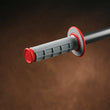 Load image into Gallery viewer, Renthal MX Dual Compound Grips 1/2 Waffle - Grey/ Red - Main Product View