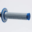 Load image into Gallery viewer, Renthal MX Dual Compound Grips Tapered 1/2 Waffle - Grey/ Blue