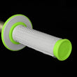 Load image into Gallery viewer, Renthal MX Dual Compound Grips Tapered 1/2 Waffle - Grey/ Green - Side View