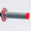 Load image into Gallery viewer, Renthal MX Dual Compound Grips Tapered 1/2 Waffle - Grey/ Red