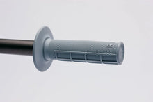 Load image into Gallery viewer, Renthal MX Grips Soft Diamond/ Waffle - Light Grey - Side View