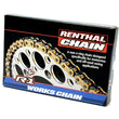 Load image into Gallery viewer, Renthal R1 415-112L Gold Chain - Side View