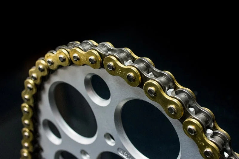 Renthal R1 415-112L Gold Chain - Back View