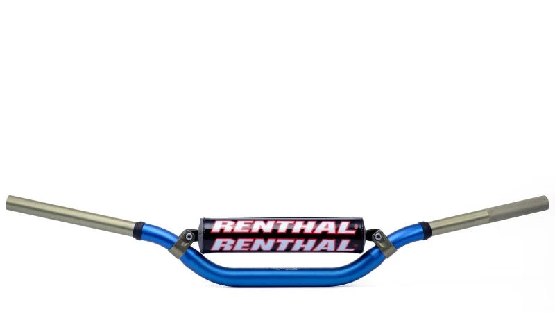 Renthal RC/ 04+ Honda CRF/ 06+ Kawasaki KX/ KXF Twinwall Pad - Blue - Side View