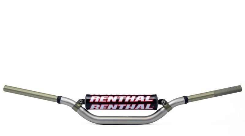 Renthal RC/ 04+ Honda CRF/ 06+ Kawasaki KX/ KXF Twinwall Pad - Tanium - Side View