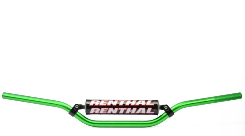 Renthal RC 7/8 Handlebar - Green - Back View