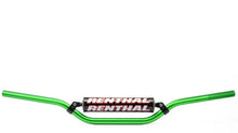Load image into Gallery viewer, Renthal RC 7/8 Handlebar - Green - Back View