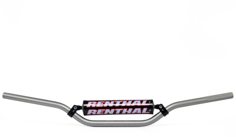 Renthal RC 7/8 Handlebar - Grey - Back View