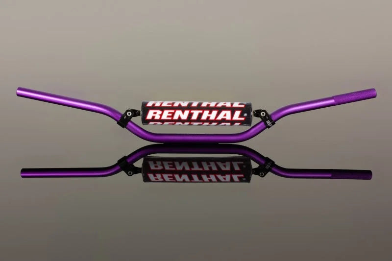 Renthal RC 7/8 Handlebar - Purple - Side View