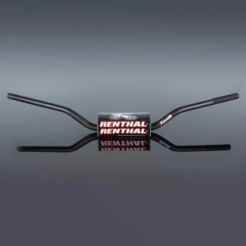 Renthal RC High Fatbar - Black - Side View